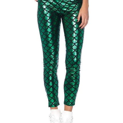 Hipster Mermaid Costume Leggings