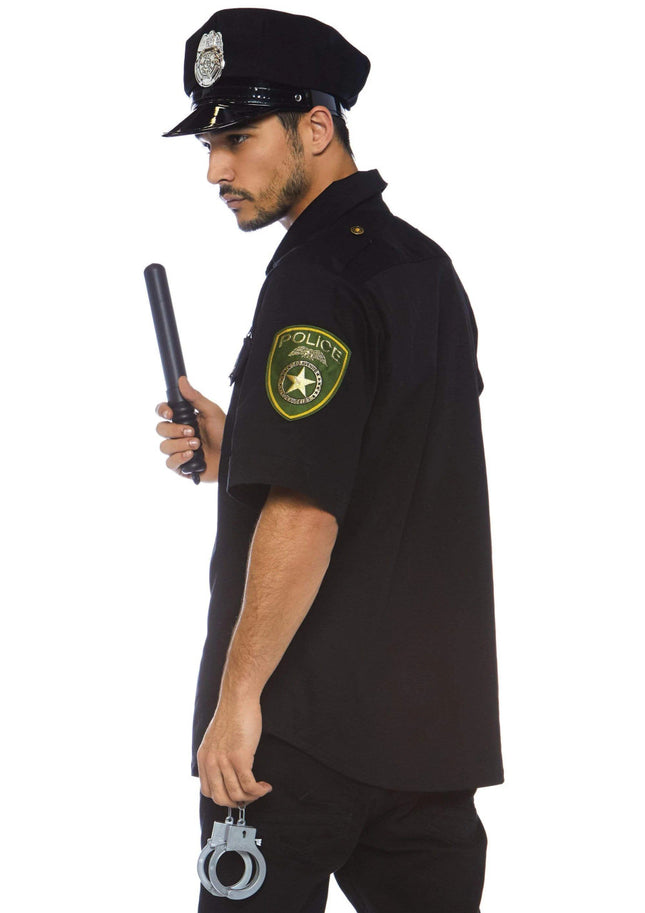 Men's Cuff Em' Cop Costume- side view