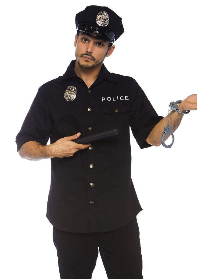 Men's Cuff Em' Cop Costume- front view
