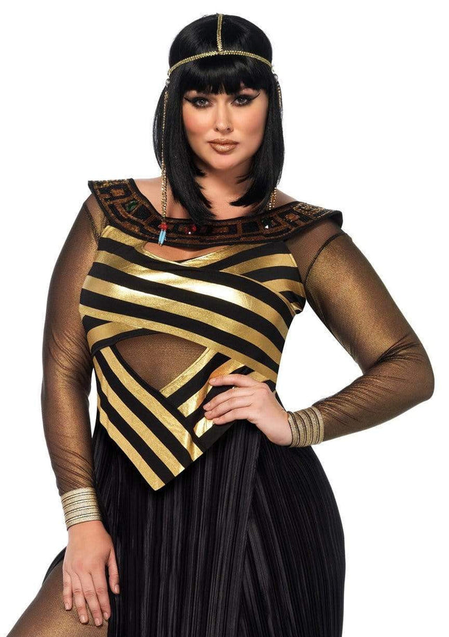 Nile Queen Catsuit Costume- plus, front view