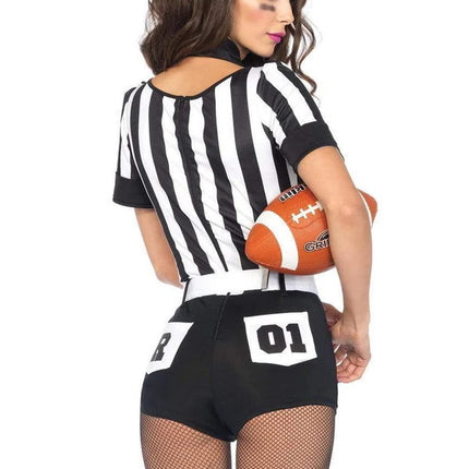 No Rules Referee Costume- back view close up