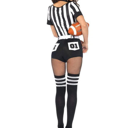 No Rules Referee Costume- back view