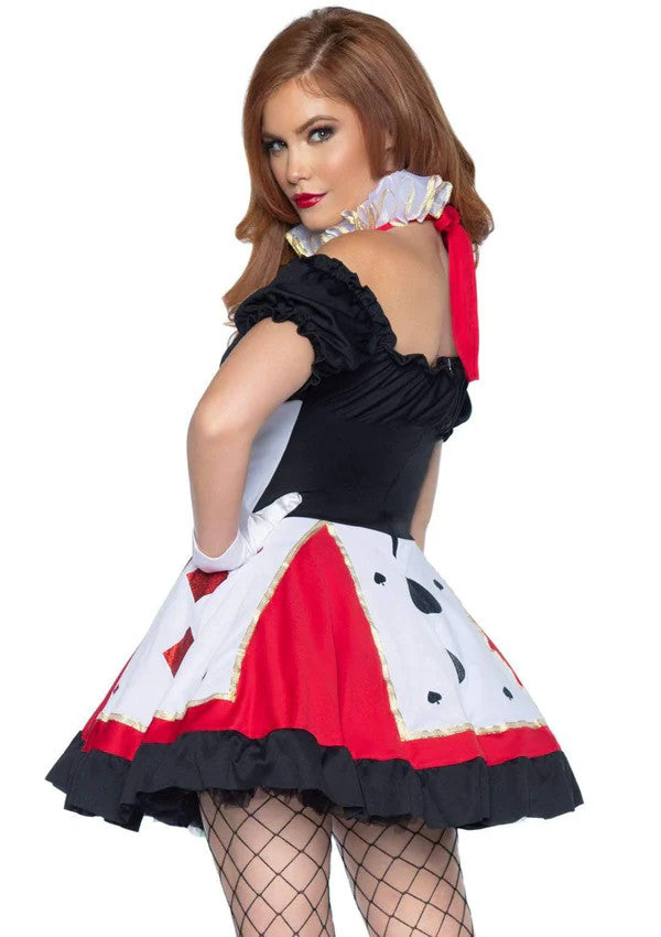 Pretty Playing Card Costume- side view
