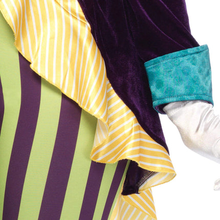 Wicked Trickster Costume- sleeve, close up