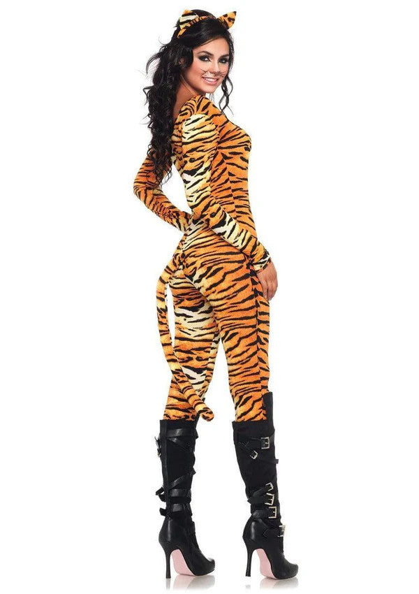 Wild Tigress Costume- back view