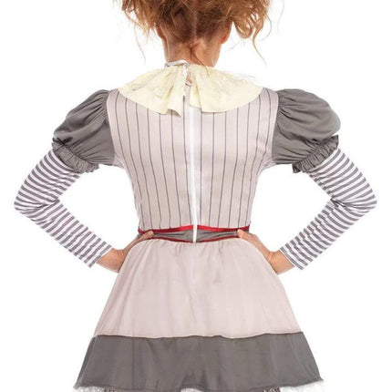 Creepy Clown Costume- back view
