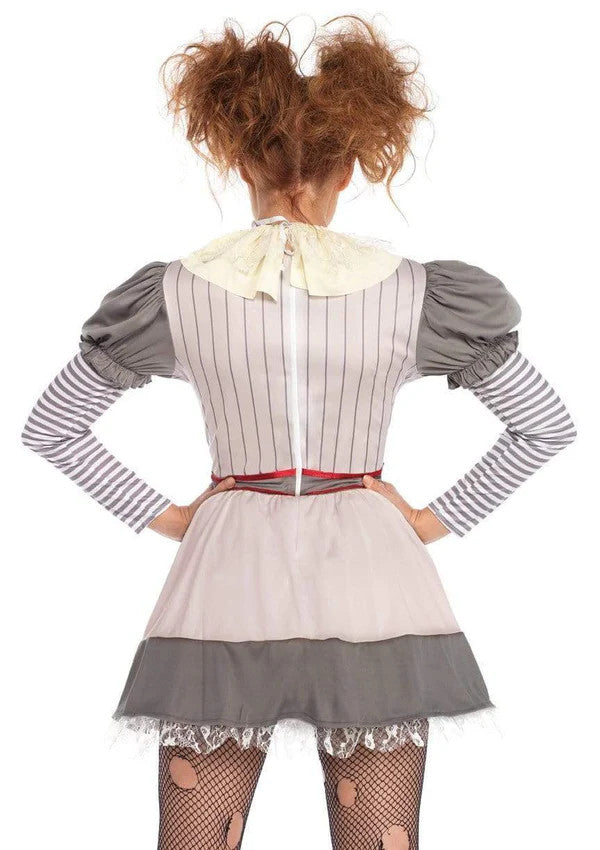 Creepy Clown Costume- back view