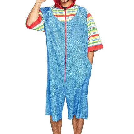 Men's Creepy Killer Costume- front view