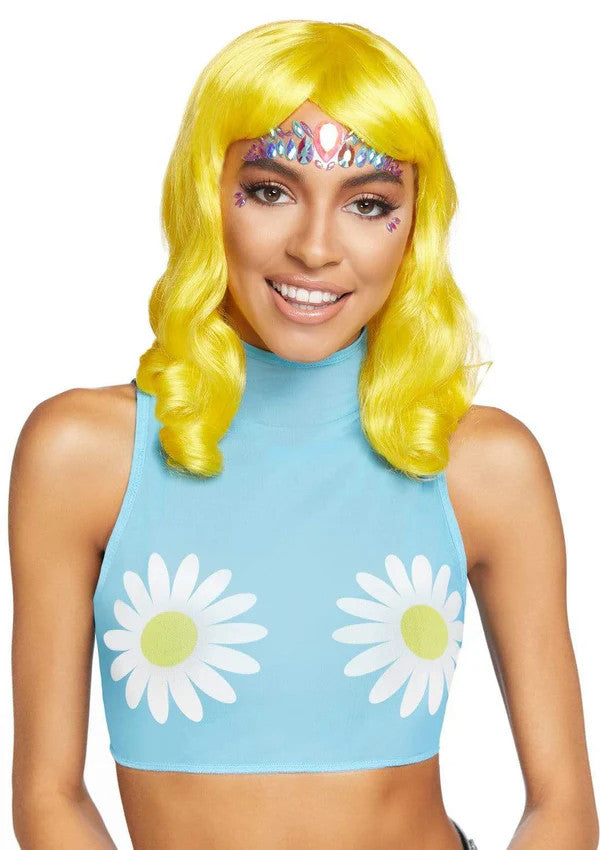 Daisy Crop Top- front view