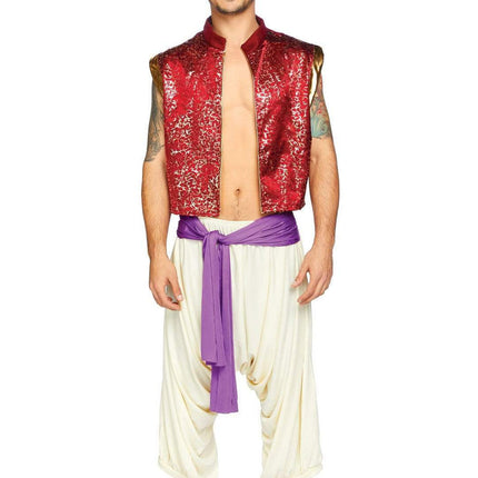 Men's Desert Prince Costume- front view, full body