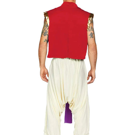 Men's Desert Prince Costume- back view, full body