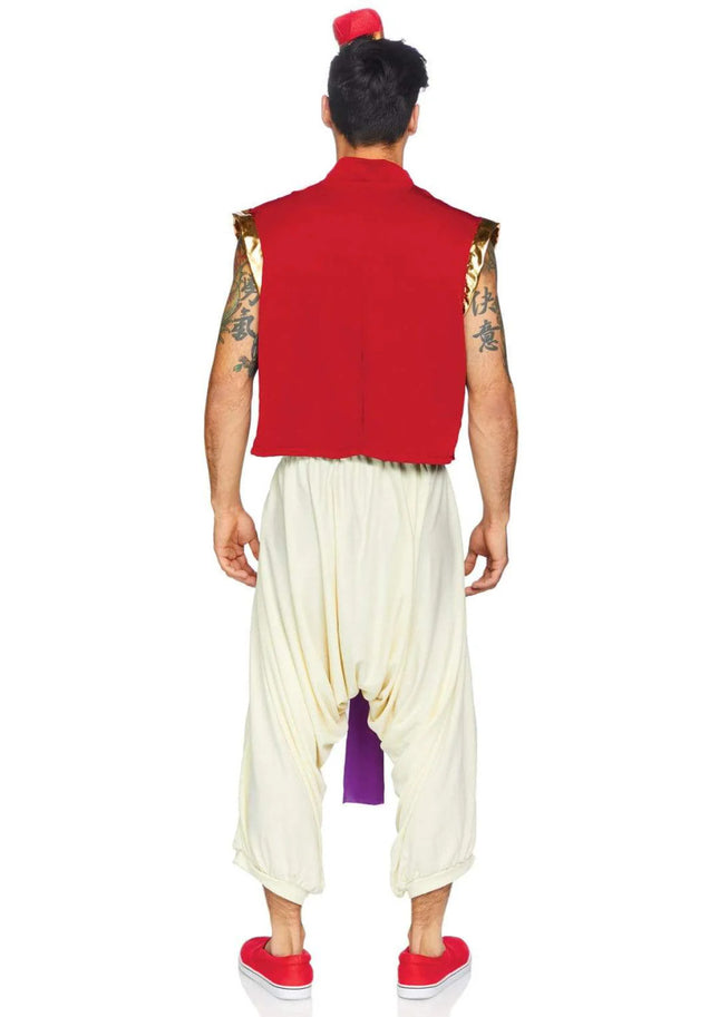 Men's Desert Prince Costume- back view, full body