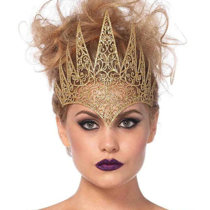 Glitter Die Cut Royal Crown- gold