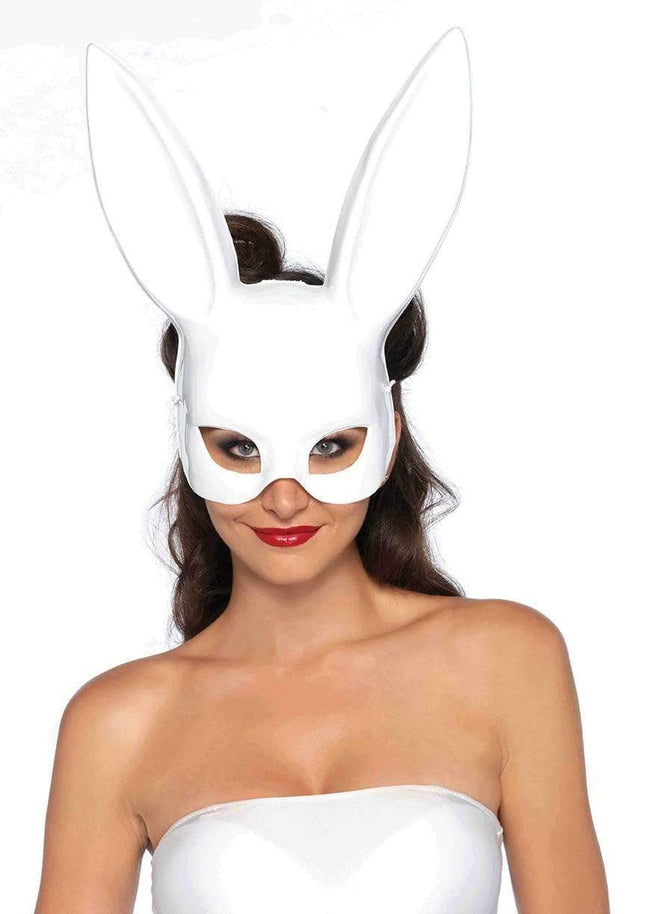 Masquerade Bunny Rabbit Mask- white