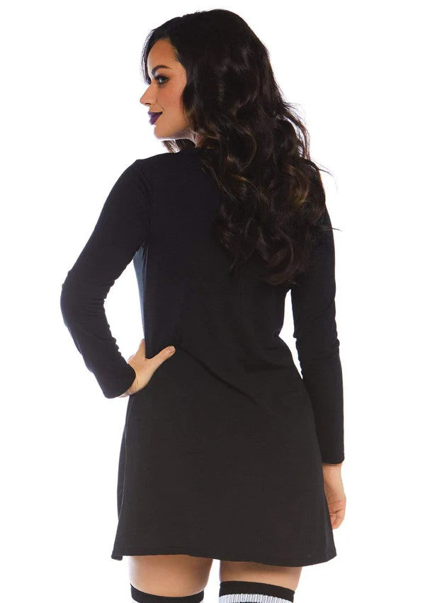 More Boos Jersey Dress- back view