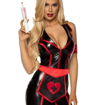 Naughty Nurse Costume- front view 2