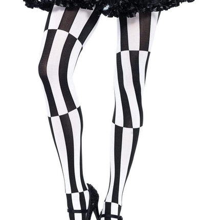 Kala Striped Optical Illusion Tights