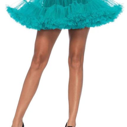 Layered Tulle Petticoat- teal