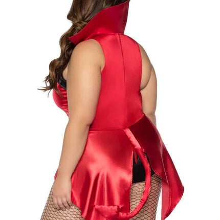 Plus Devilish Darling Costume- back view