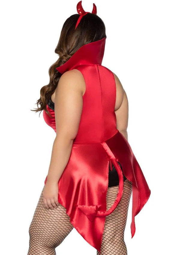 Plus Devilish Darling Costume- back view