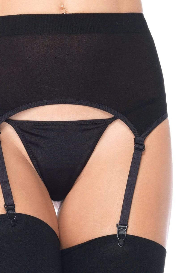 Zara Garter Belt and Stocking- crotch, up close