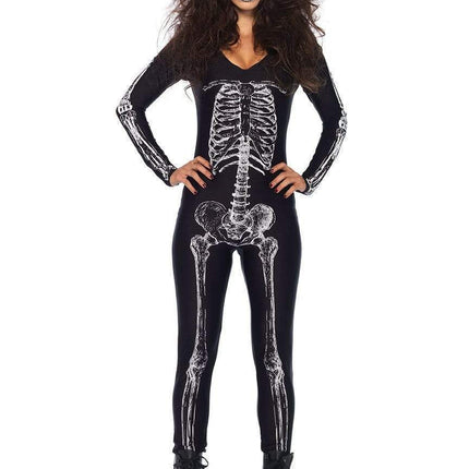 X-Ray Skeleton Catsuit- front view