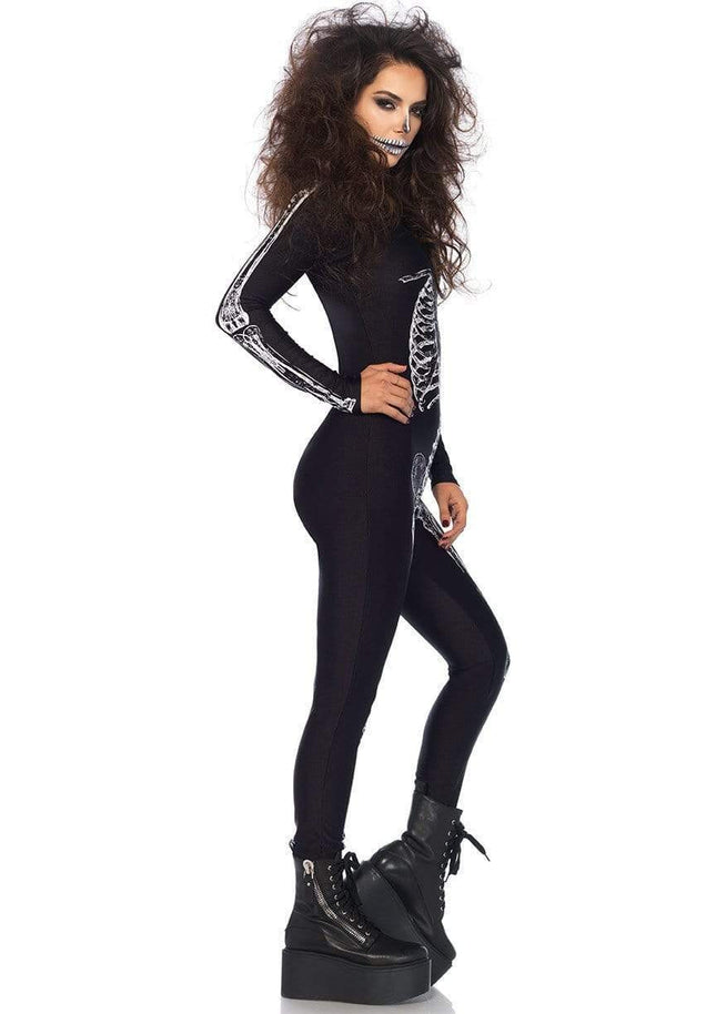 X-Ray Skeleton Catsuit- side view