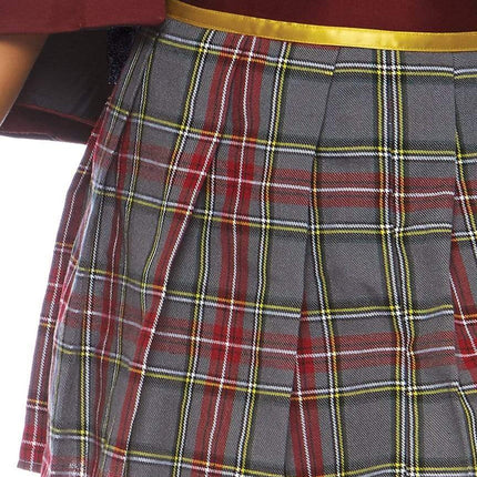 Spellbinding School Girl Costume- skirt, close up