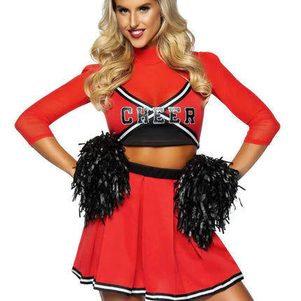 Varsity Babe Cheerleader Costume- front view 2