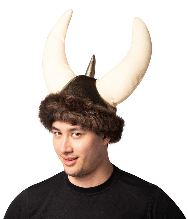 Adults Viking Hat- angled view