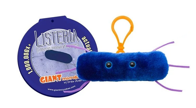 Listeria Keychain