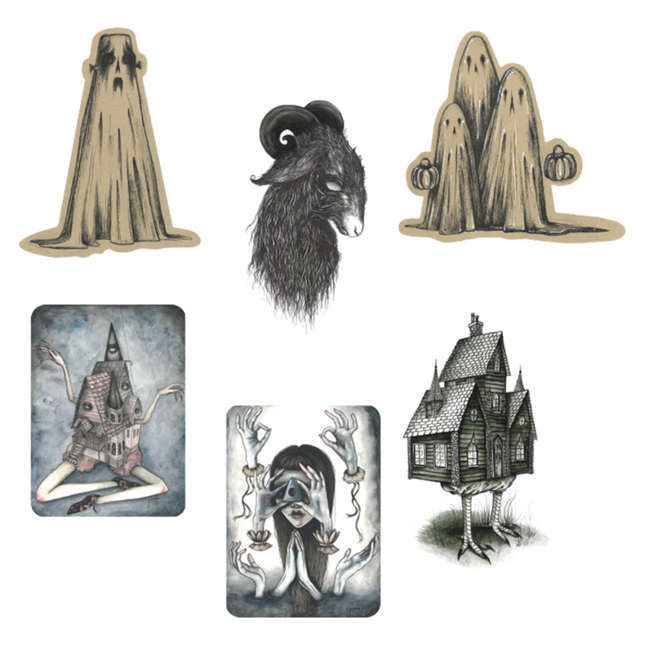 Little Ghouls Wall Decor Set