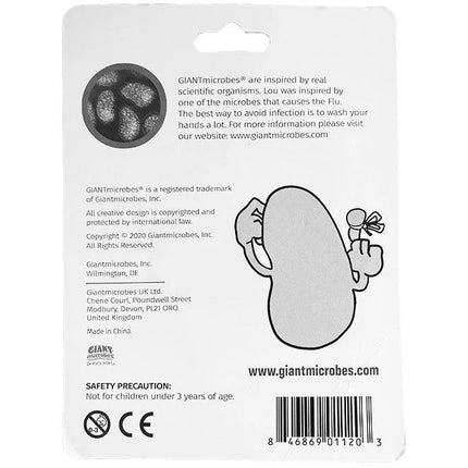 Forgetful Lou Keychain back of package