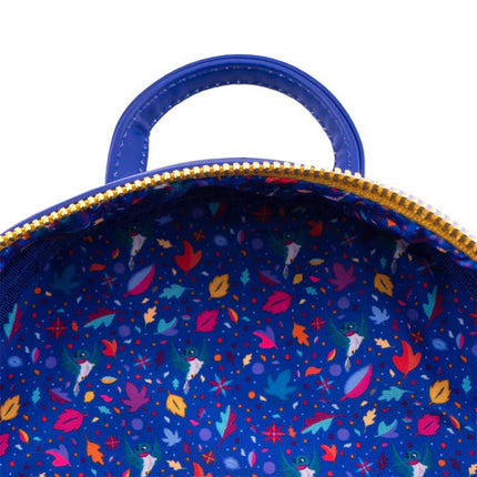 Pocahontas Just Around The River Bend Mini Backpack- inside print
