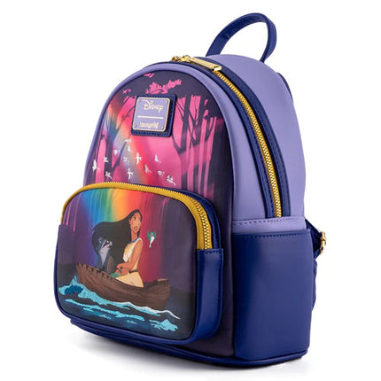 Pocahontas Just Around The River Bend Mini Backpack- side view