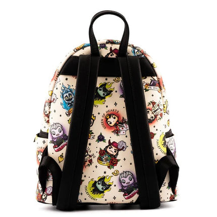 POP! Disney Villains Tattoo Mini Backpack- back view