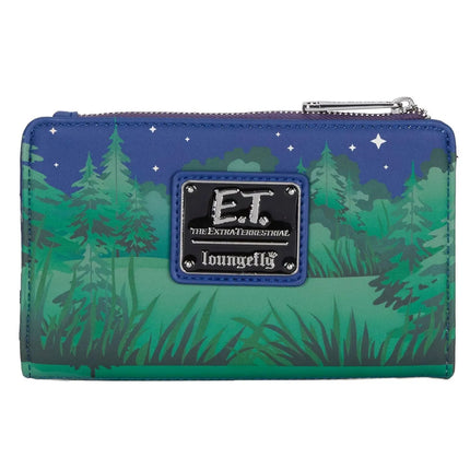 ET Flower Pot Flap Wallet- back view