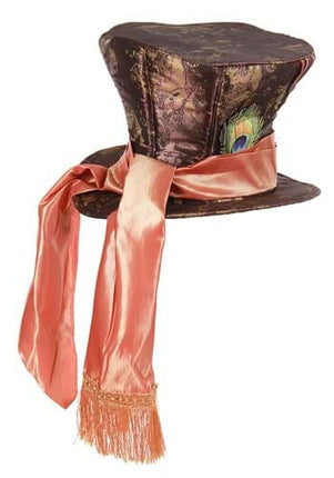 Alice in Wonderland- Kids Mad Hatter Plush Hat Deluxe- side view