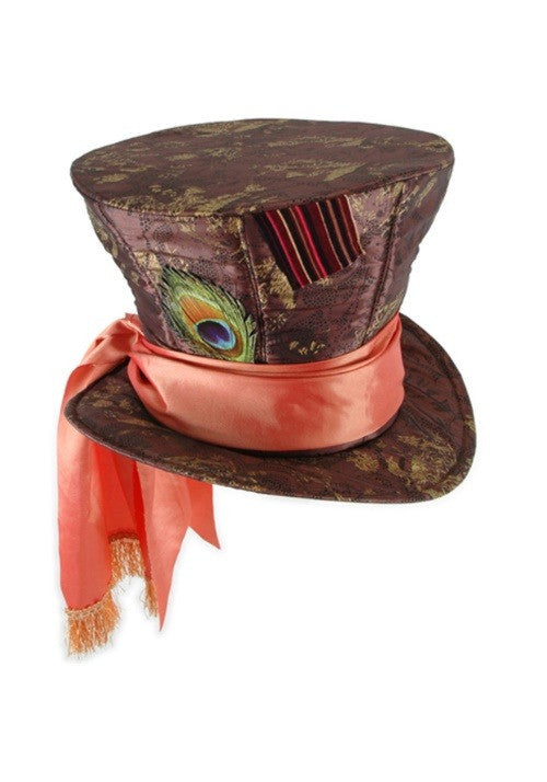 Alice in Wonderland- Mad Hatter Hat- top angled view
