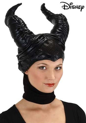 Maleficent Plush Headpiece- worn by model