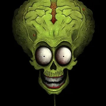 Mars Attacks Creeptoons Print