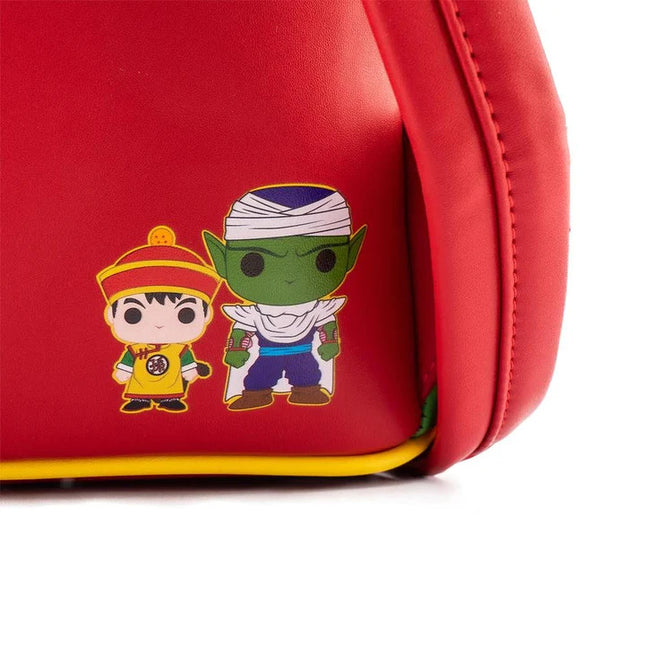 Dragon Ball Z Gohan And Piccolo Mini Backpack- up close back view