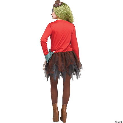 Rowdy Clown Costume- back view