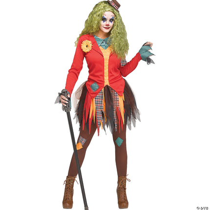 Rowdy Clown Costume- front view