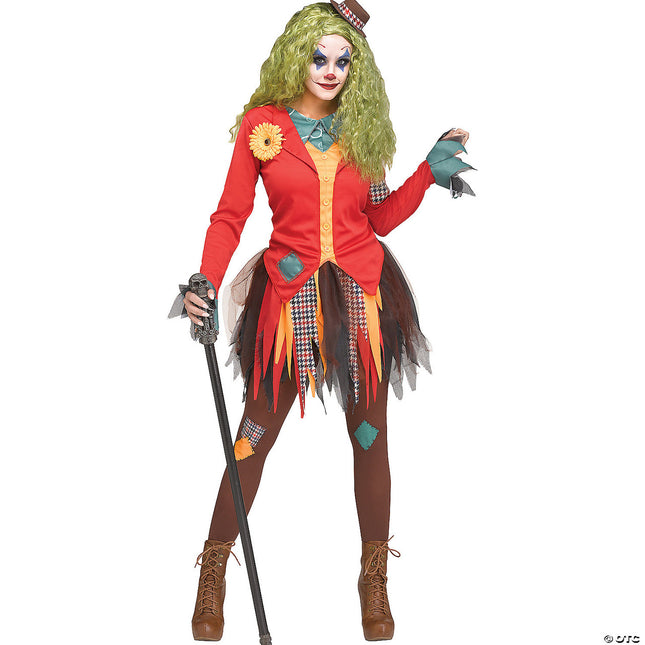 Rowdy Clown Costume- front view
