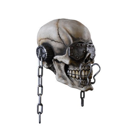 Right-side view of Vic Rattlehead Mask