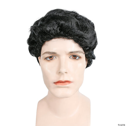 Men's Colonial Wigs- black