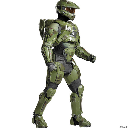 Master Chief Ultra Prestige Costume- side view