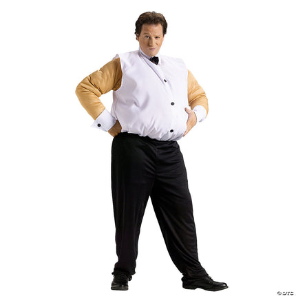 Men's Fat Stripper Costume- front view