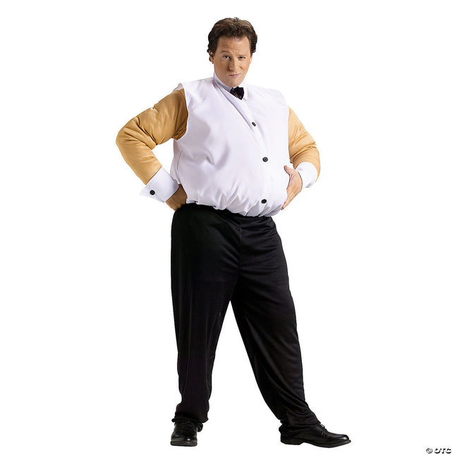 Men's Fat Stripper Costume- front view